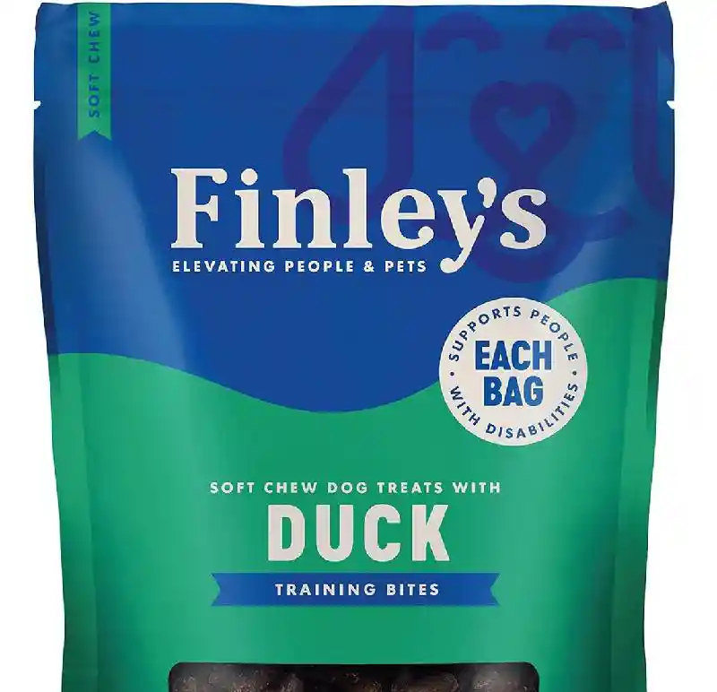 Finley's Soft Chews Bites Duck 16oz