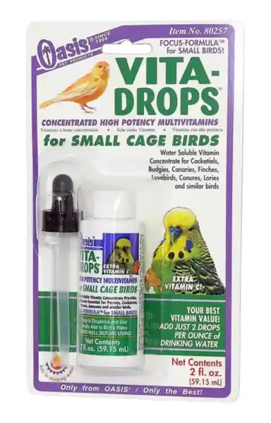8in1 Birds Vita Sol Multi Vitamin Drops 2 Oz