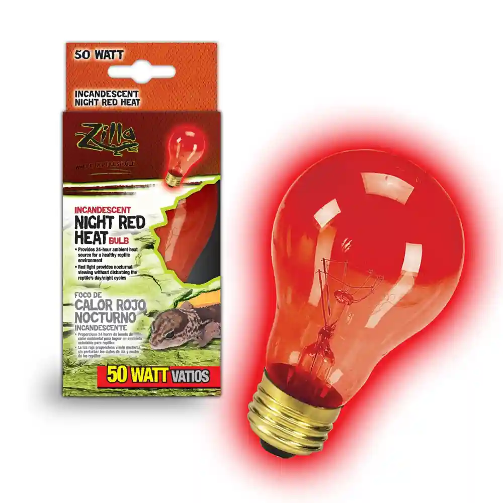 Zilla Incandescent Red Bulb 50 Watt