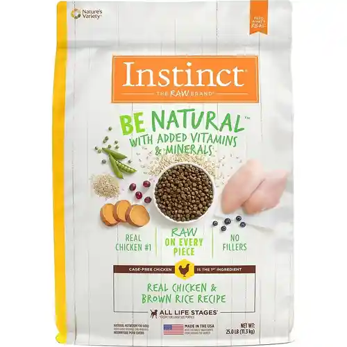 Instinct Natural Chick Dog 25#/;