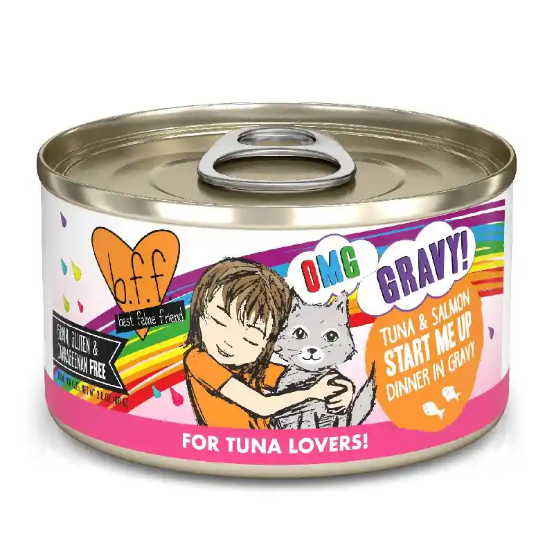 BFF OMG Start Me Up with Tuna & Salmon 2.8oz