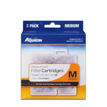 Aqueon Filter Cartridge Medium 3 Pack