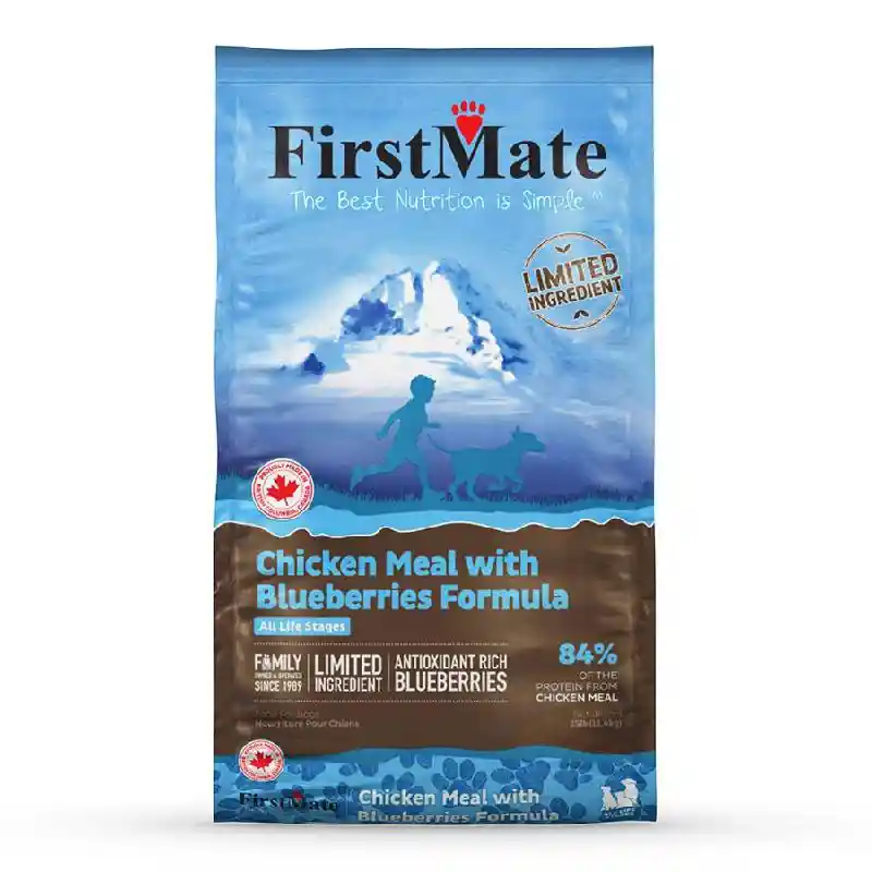 Firstmate Dog LID GF Chicken Blueberry 25#