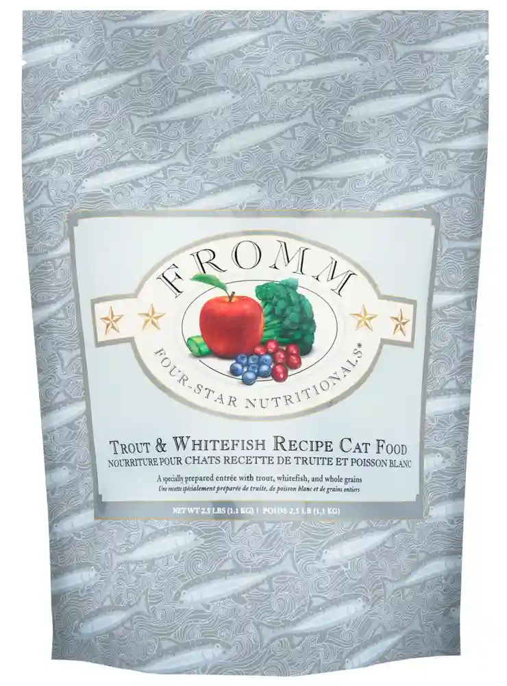 Fromm Four-star Nutritionals Trout & Whitefish Dry Cat Food 10-lb