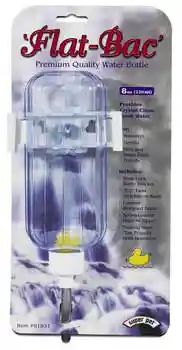 Super Pet Flatbac Water Bottle 8 Oz