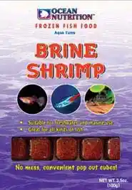 Brine Shrimp Frozen Cubes 3.5oz