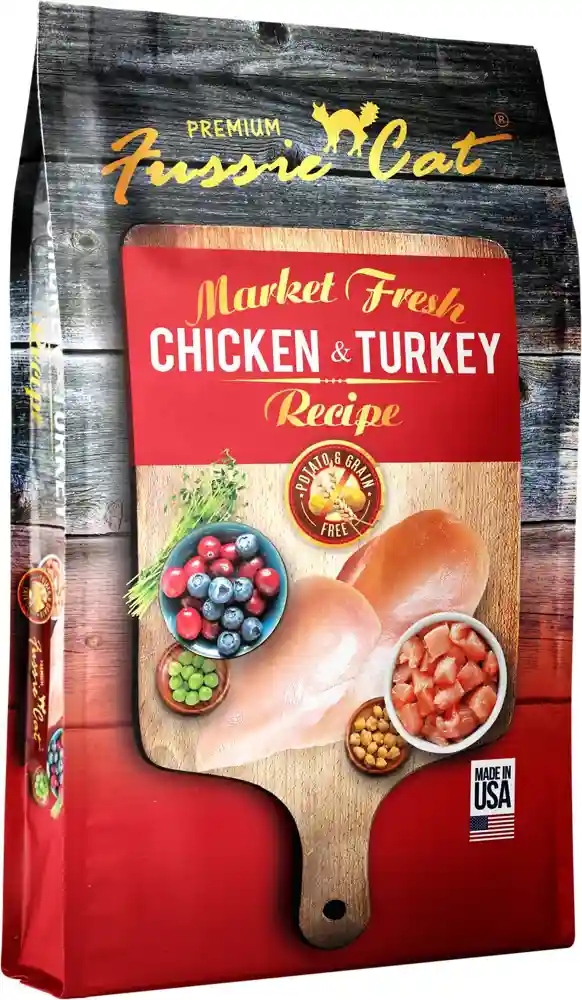 Fussie Cat Market Fresh Chicken Turkey 10lb