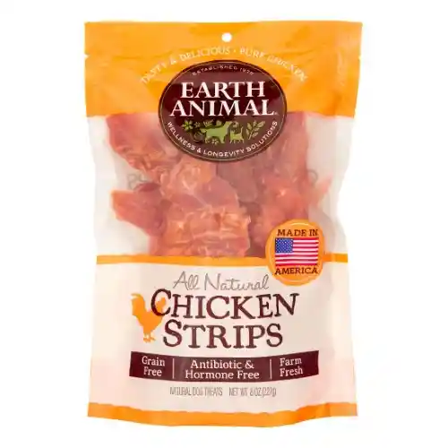 Earth Animal Tenders Fresh Chicken Jerky Dog Treats Earth Animal Tenders Fresh Chicken Jerky Dog Treats
