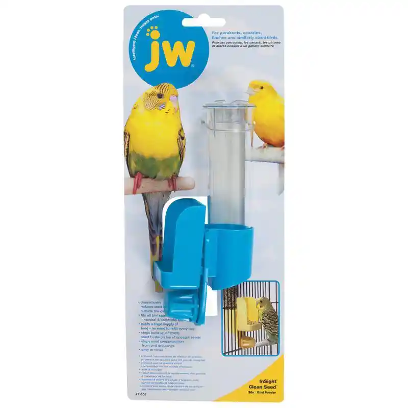 Jwp Clean Seed Silo Bird Feeder - 6.5"