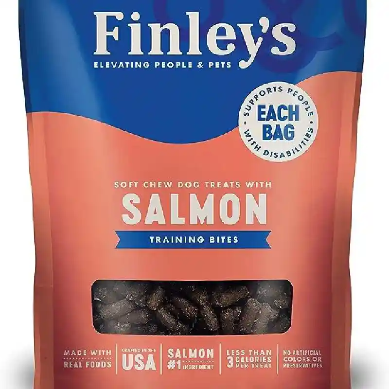Finley's Soft Chew Bites Salmon 6oz