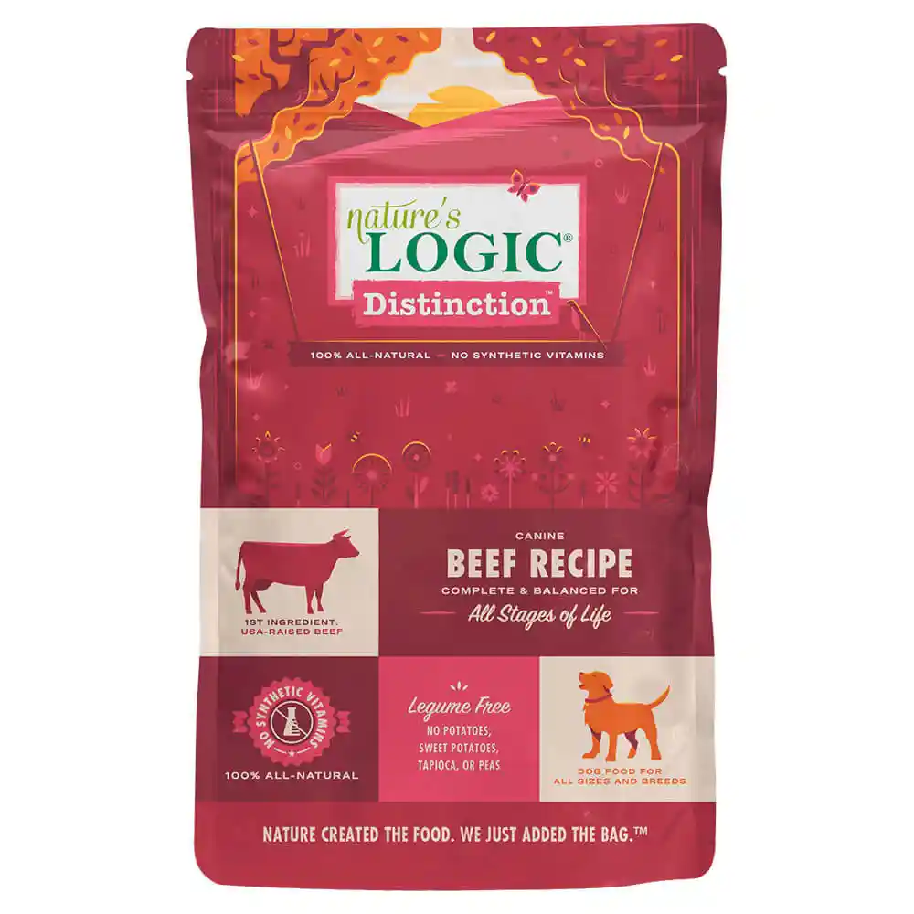 Nature's Logic Dog Distinction Beef 24 Lbs
