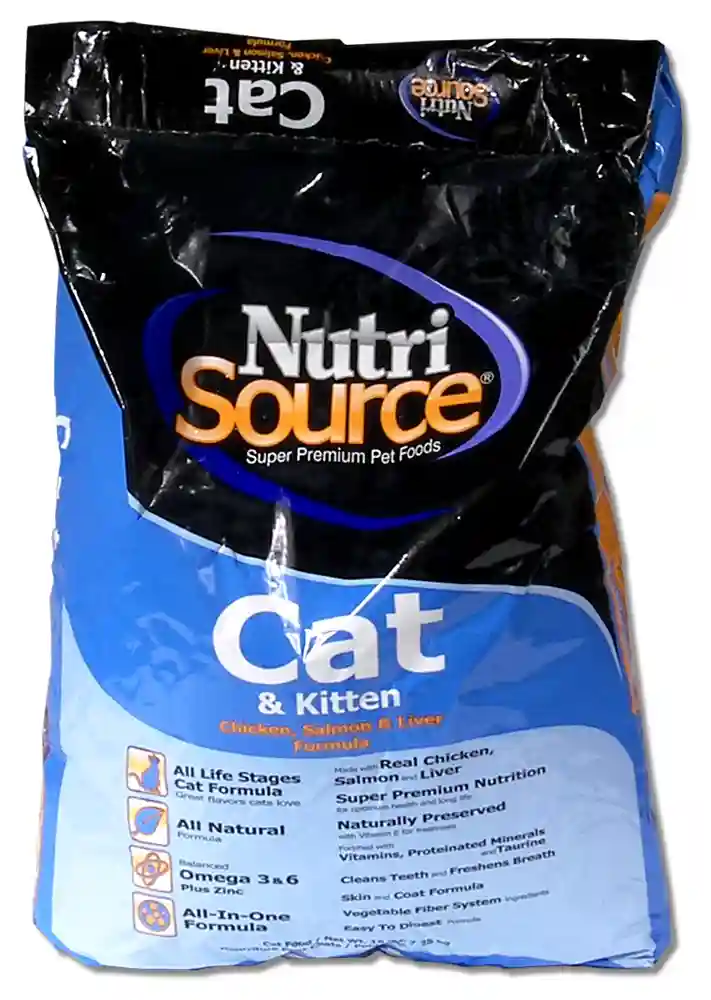 Nutrisource Cat Kitten Chic Sal Liver 12#